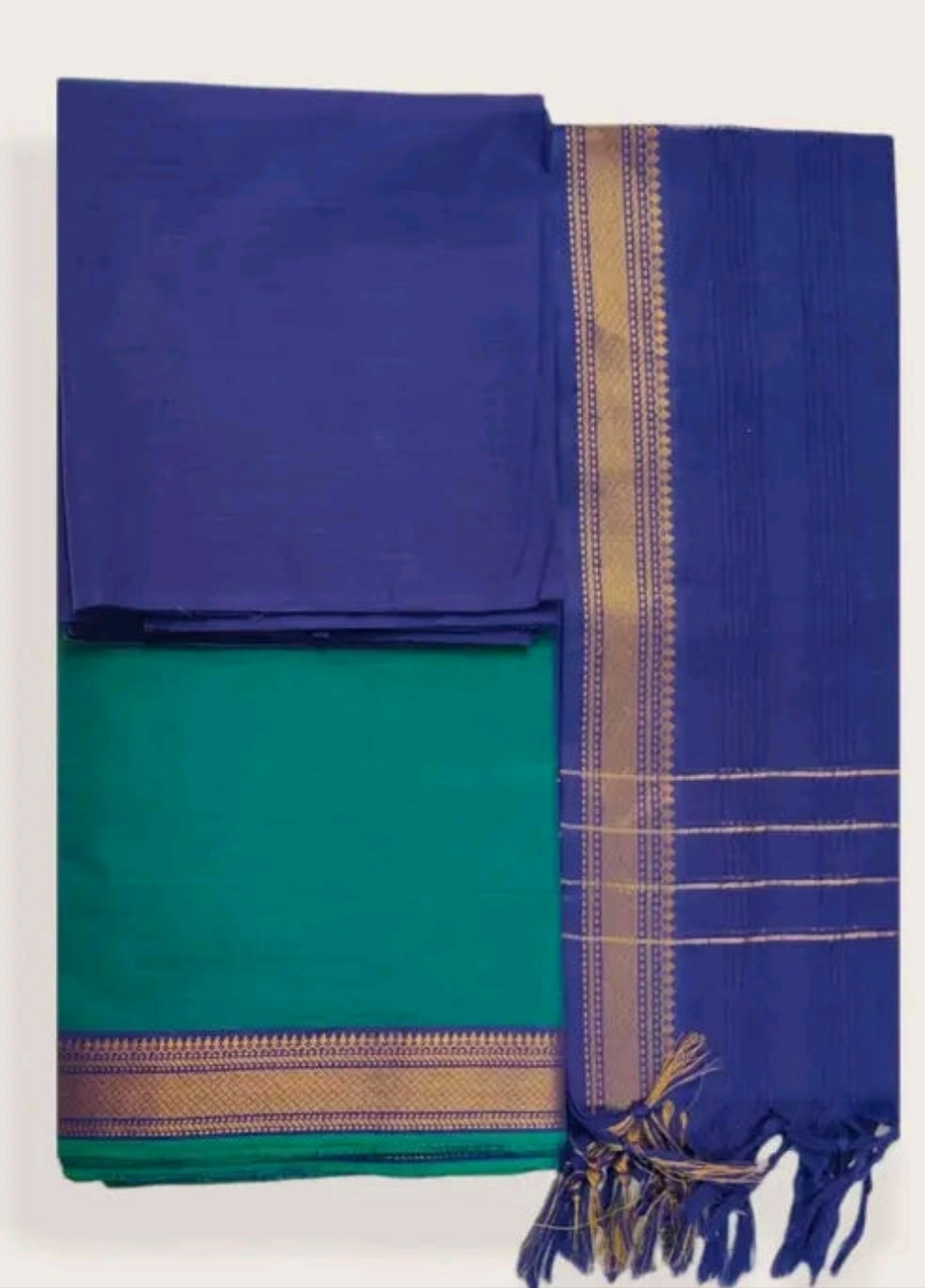 Mangalagiri Cotton Unstitched salwar material