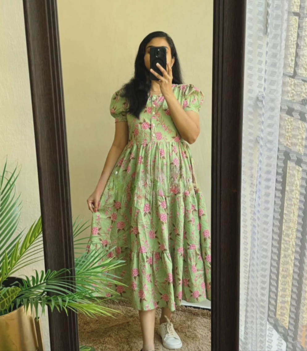 Cotton Maxi dress