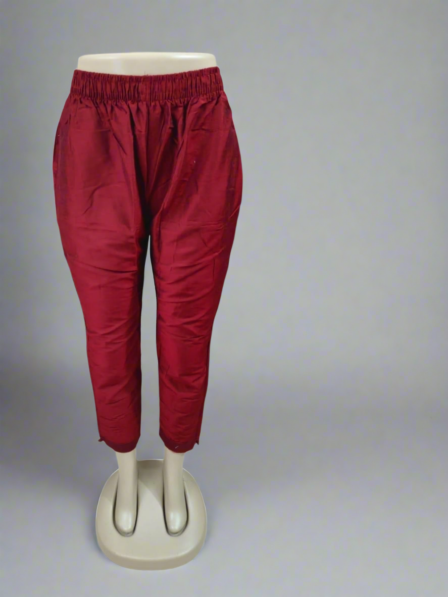 Metallic pant - marron
