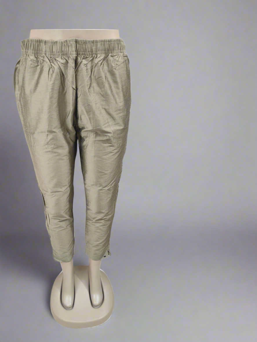 Metallic pant - Honey dew