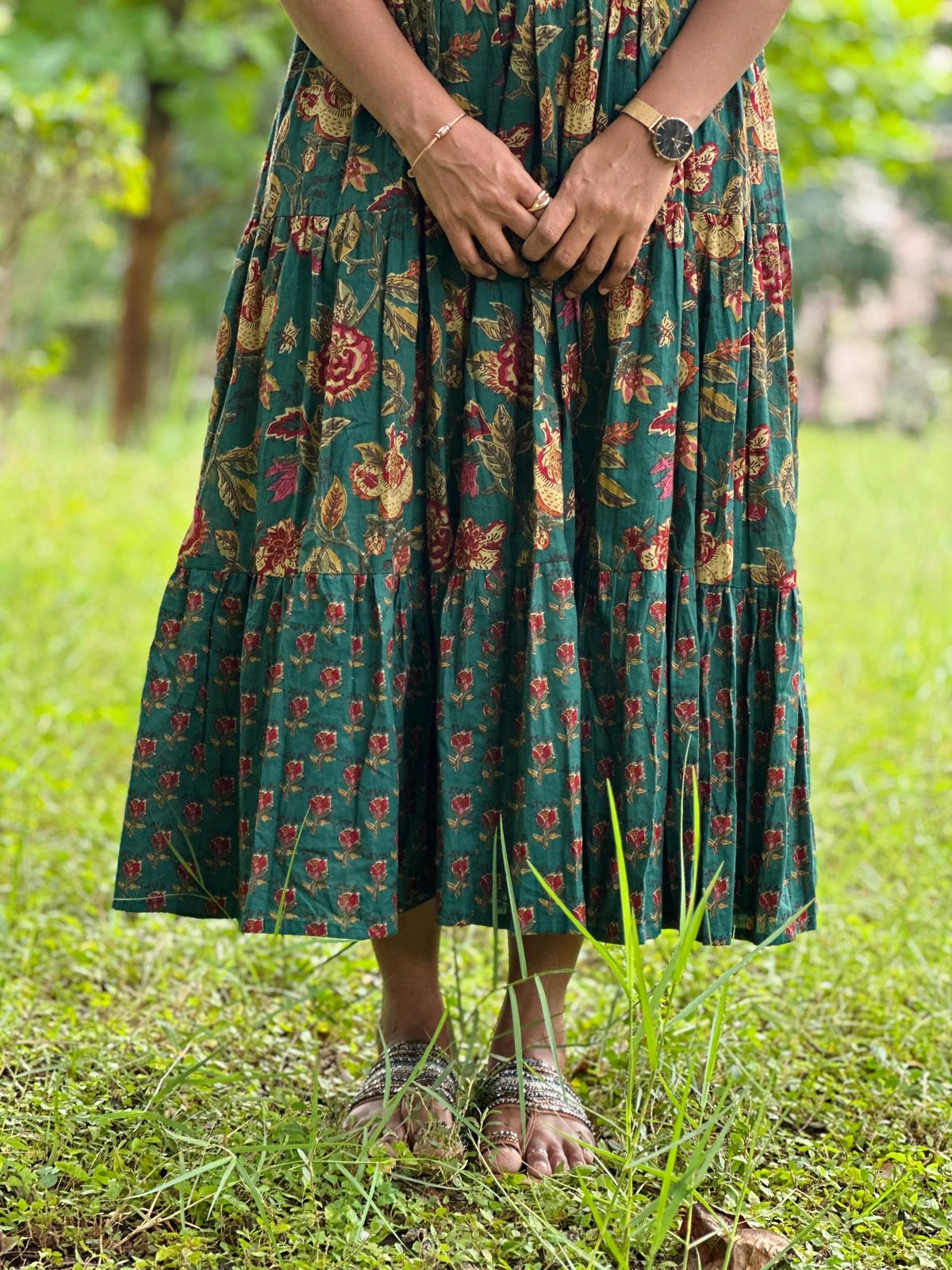 KOTHAI- Cotton Maxi