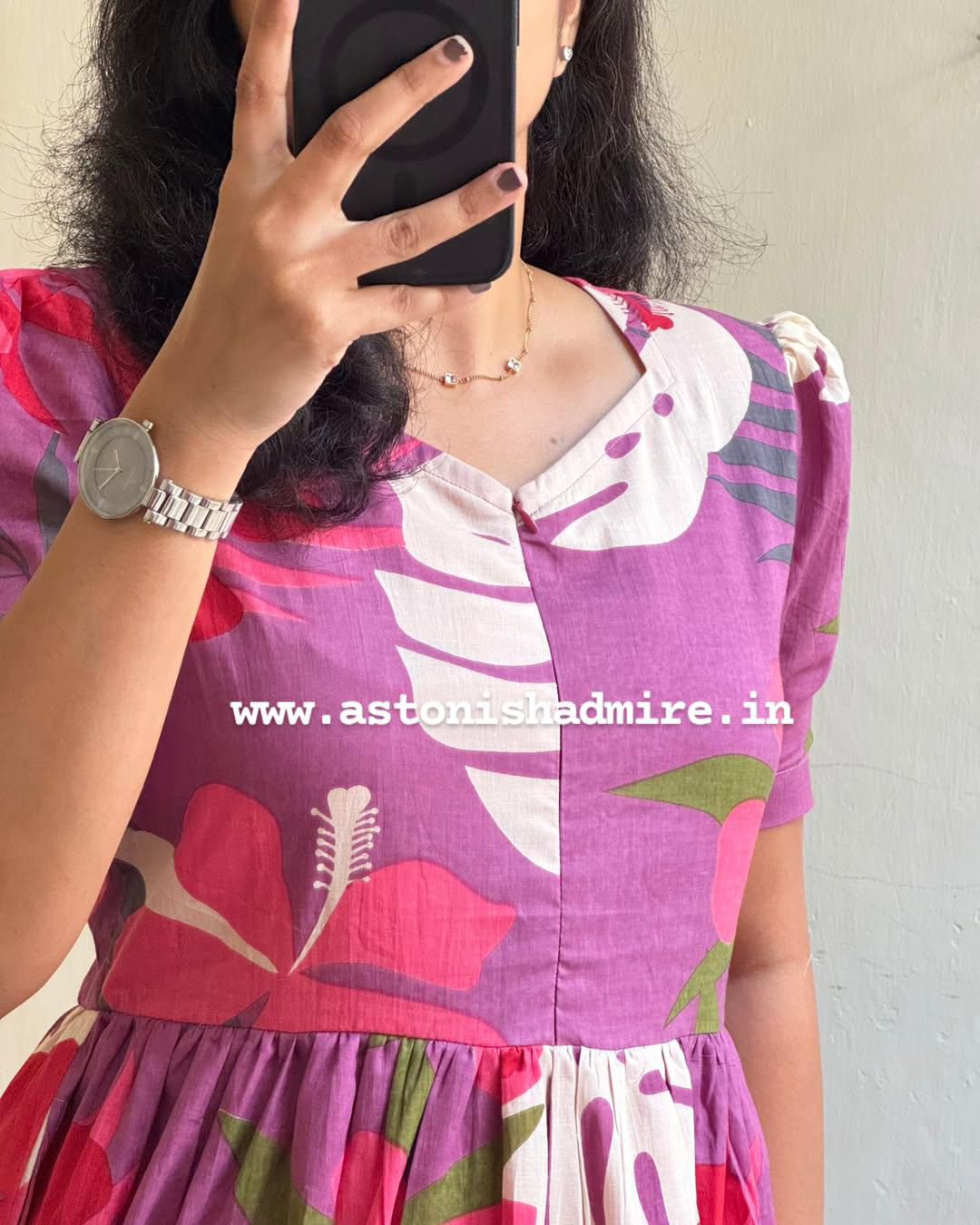 YALINA- Cotton Maxi