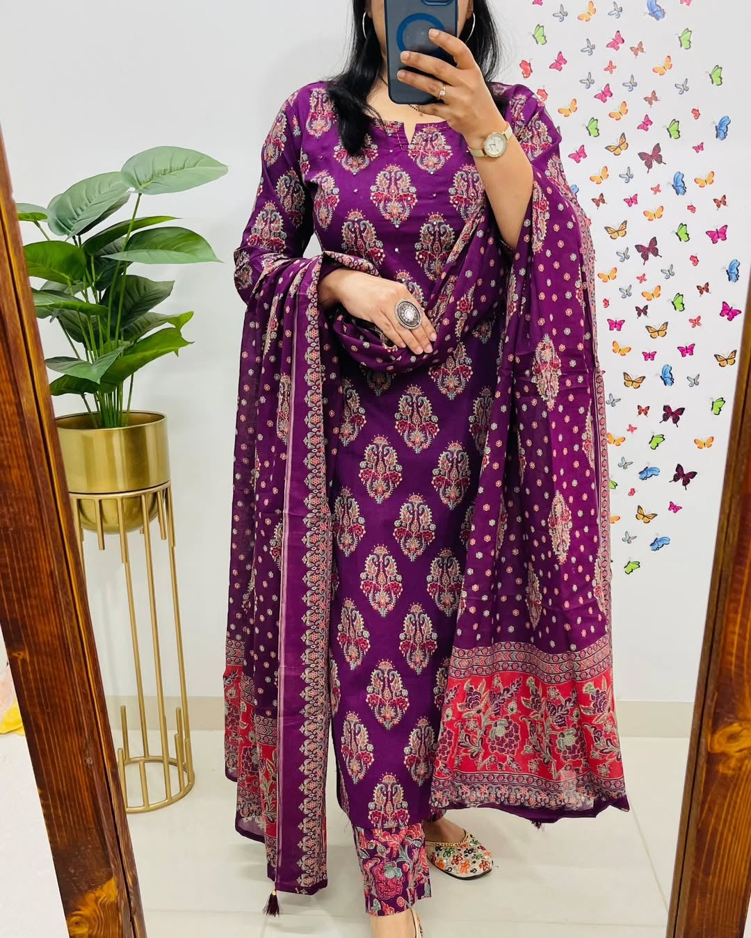 AJRAK PRINT COTTON SUITS