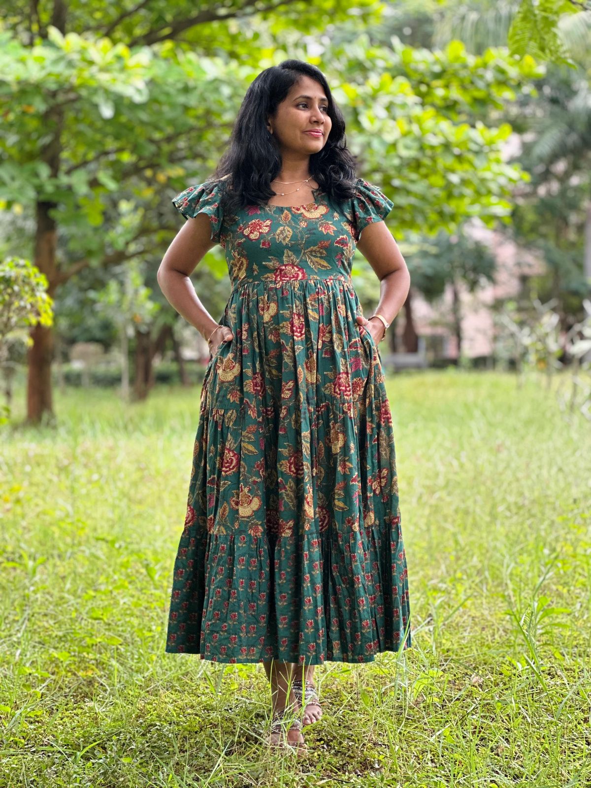 KOTHAI- Cotton Maxi