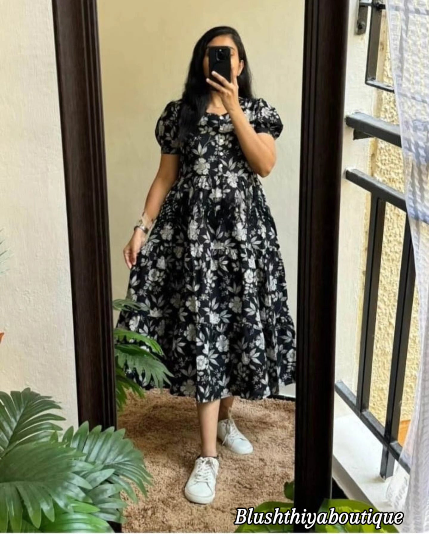 Cotton maxi dress