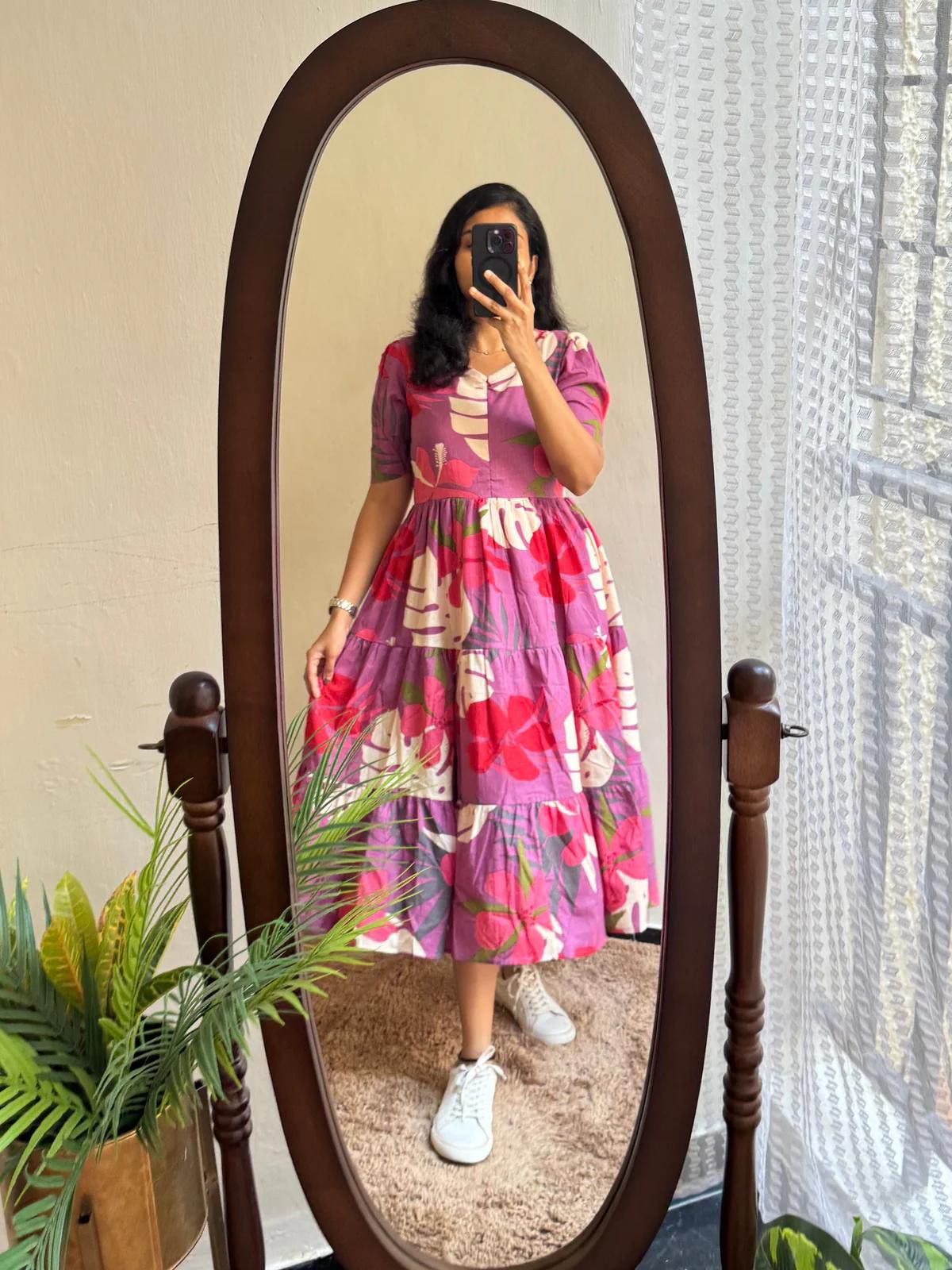 YALINA- Cotton Maxi
