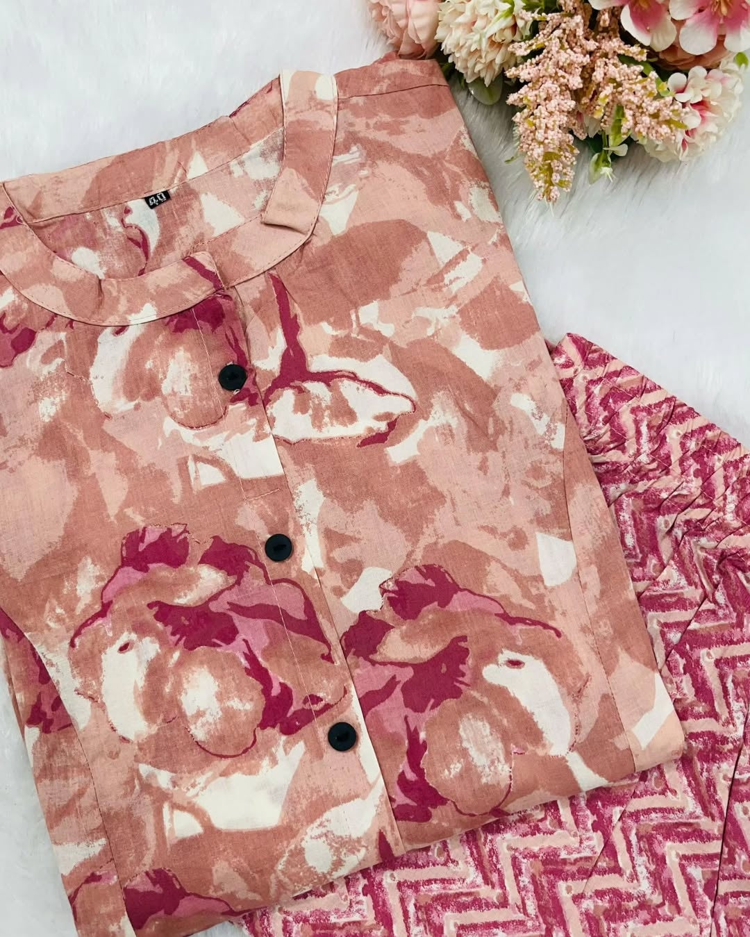 PREMIUM COTTON CO-ORD SET -BT007CS