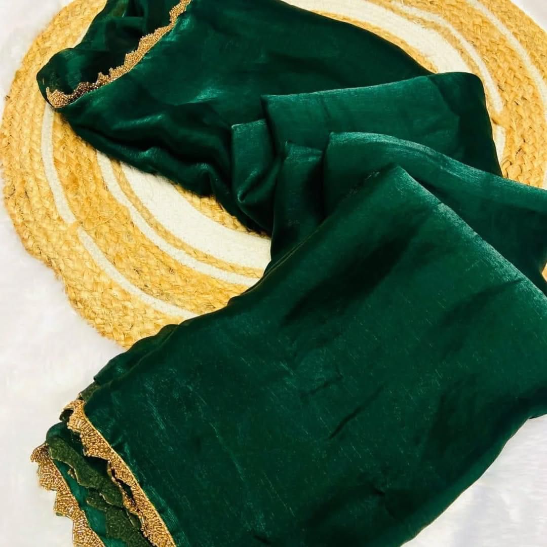 Chiffon Dual tone Saree