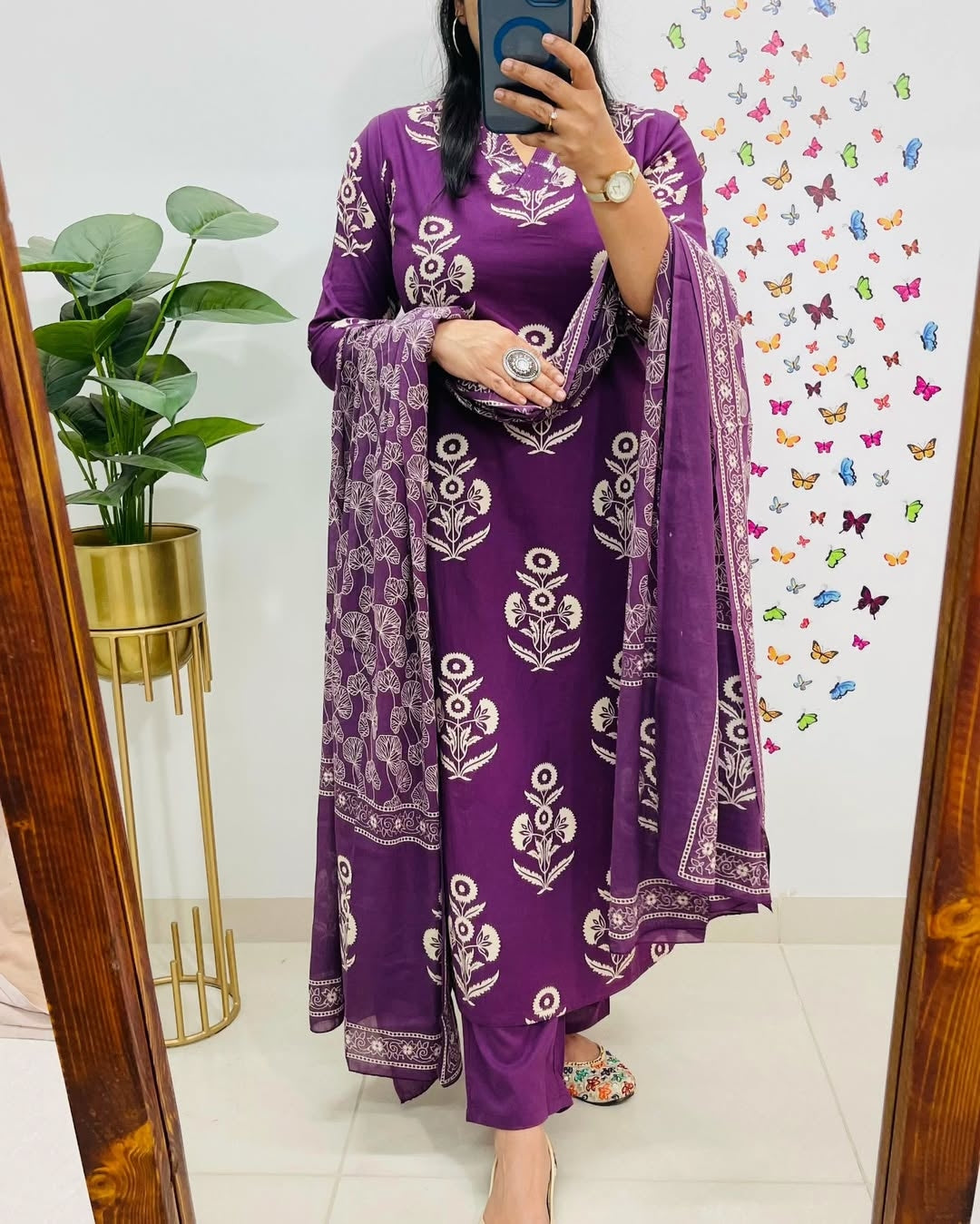 JAIPUR PRINT COTTON KURTHI SETS