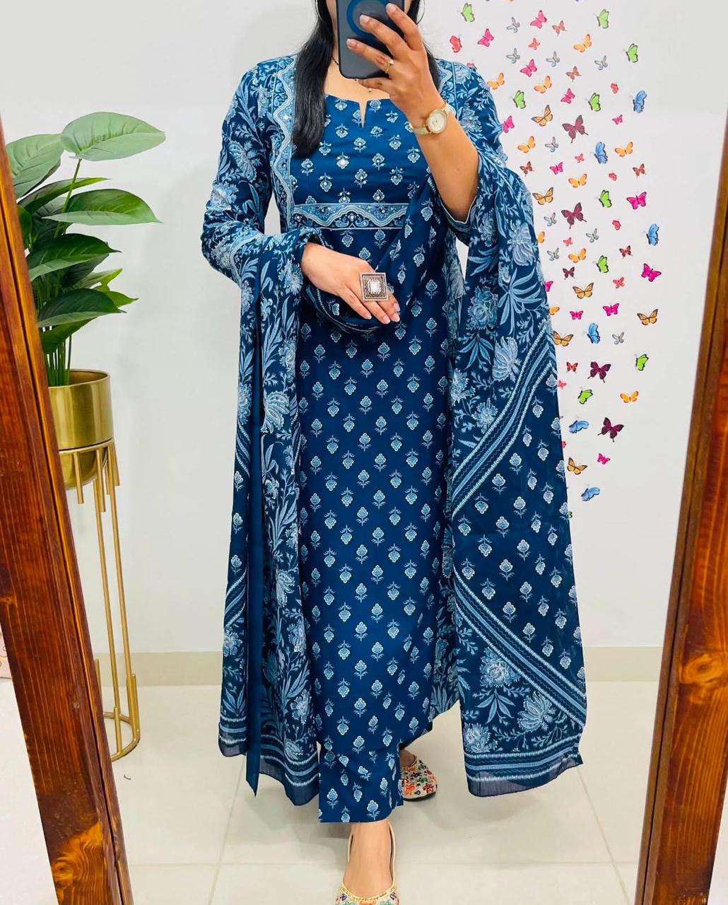 Premium cotton salwar suits
