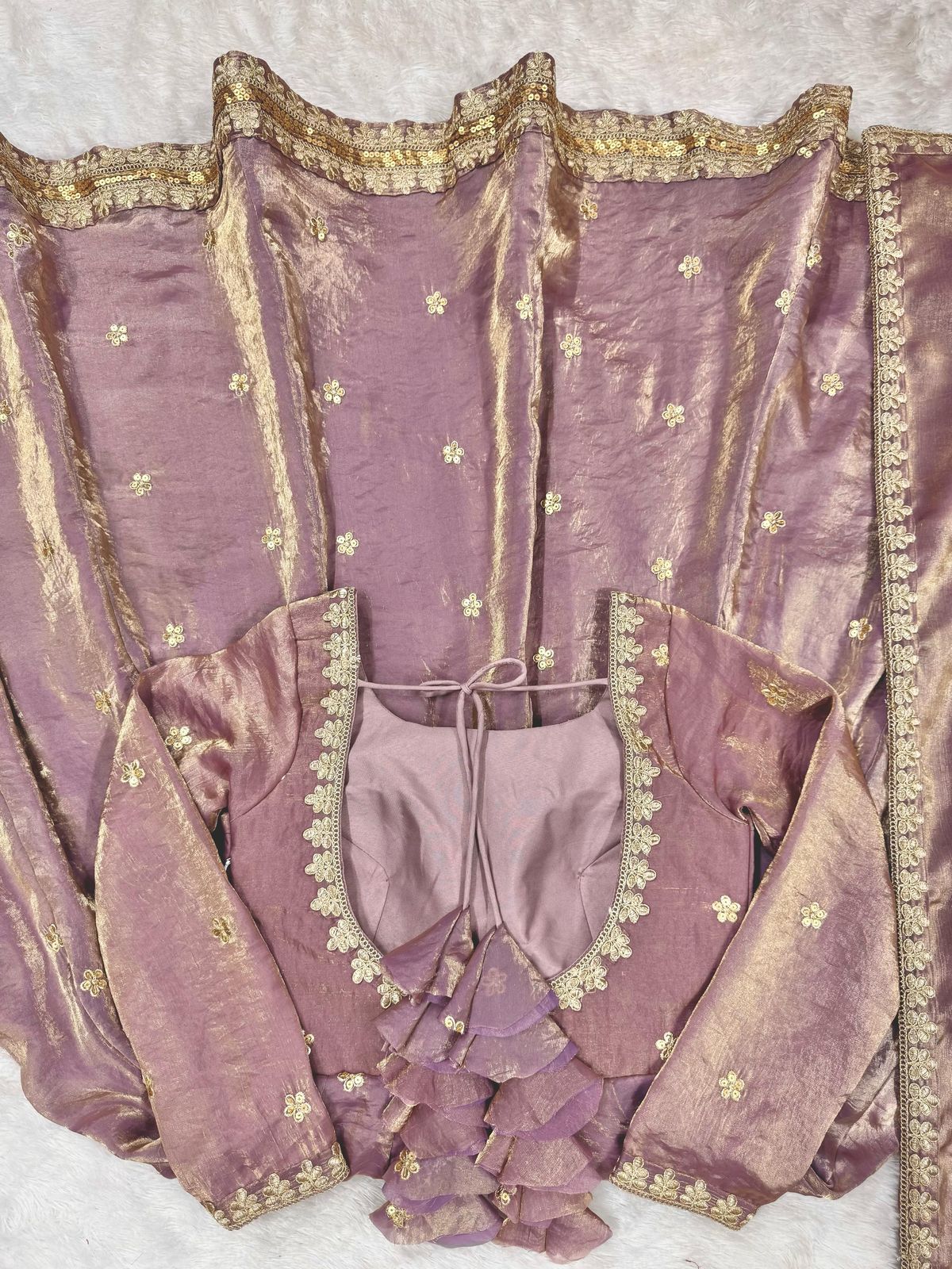 Ethnic Silk Anarkali Gown