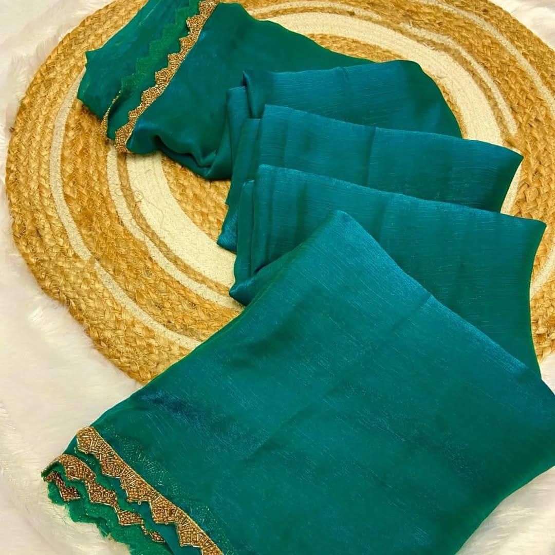 Chiffon Dual tone Saree