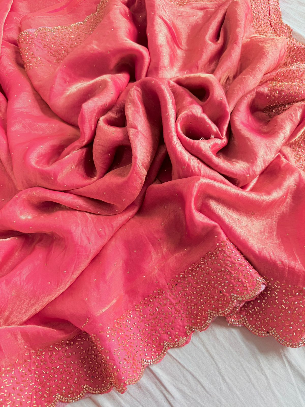 Space silk designer Saree