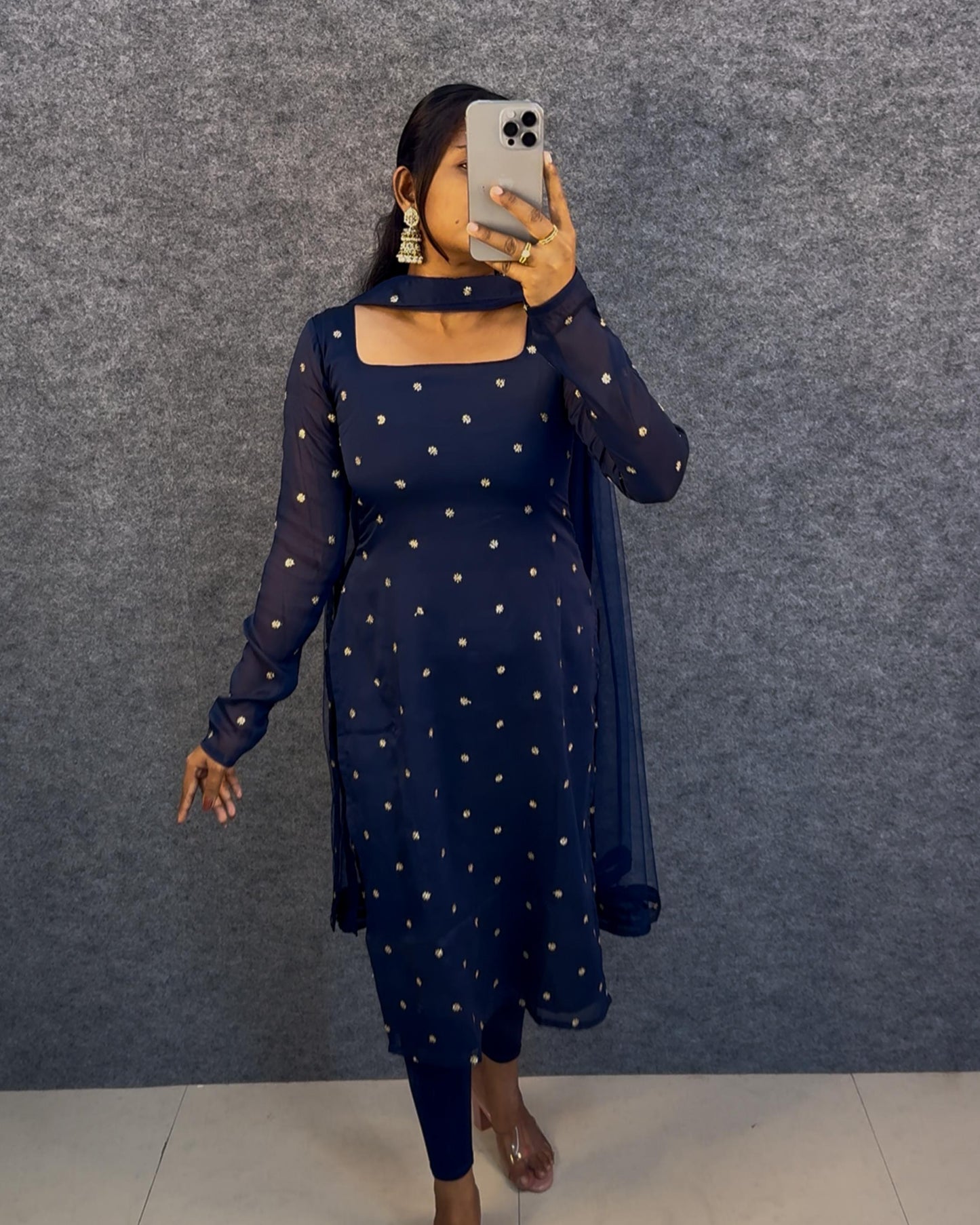 Silk kurthi Duppatta set