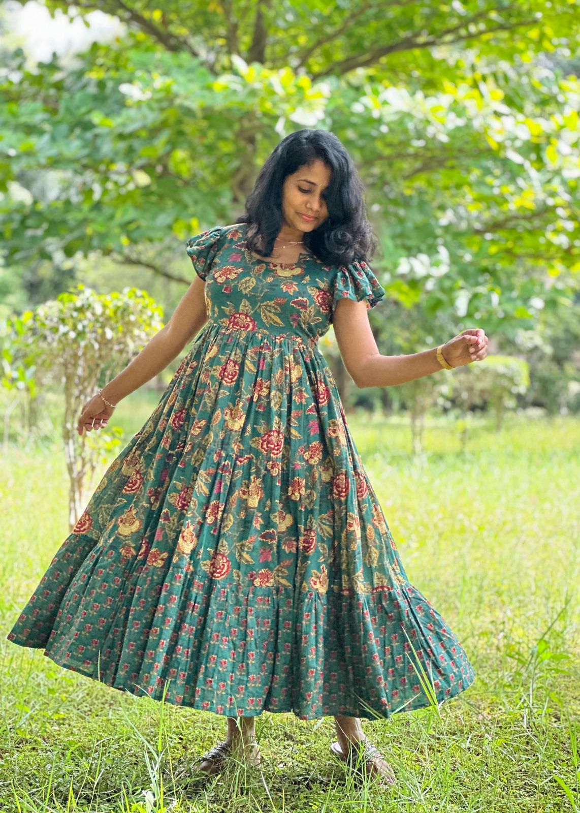 KOTHAI- Cotton Maxi