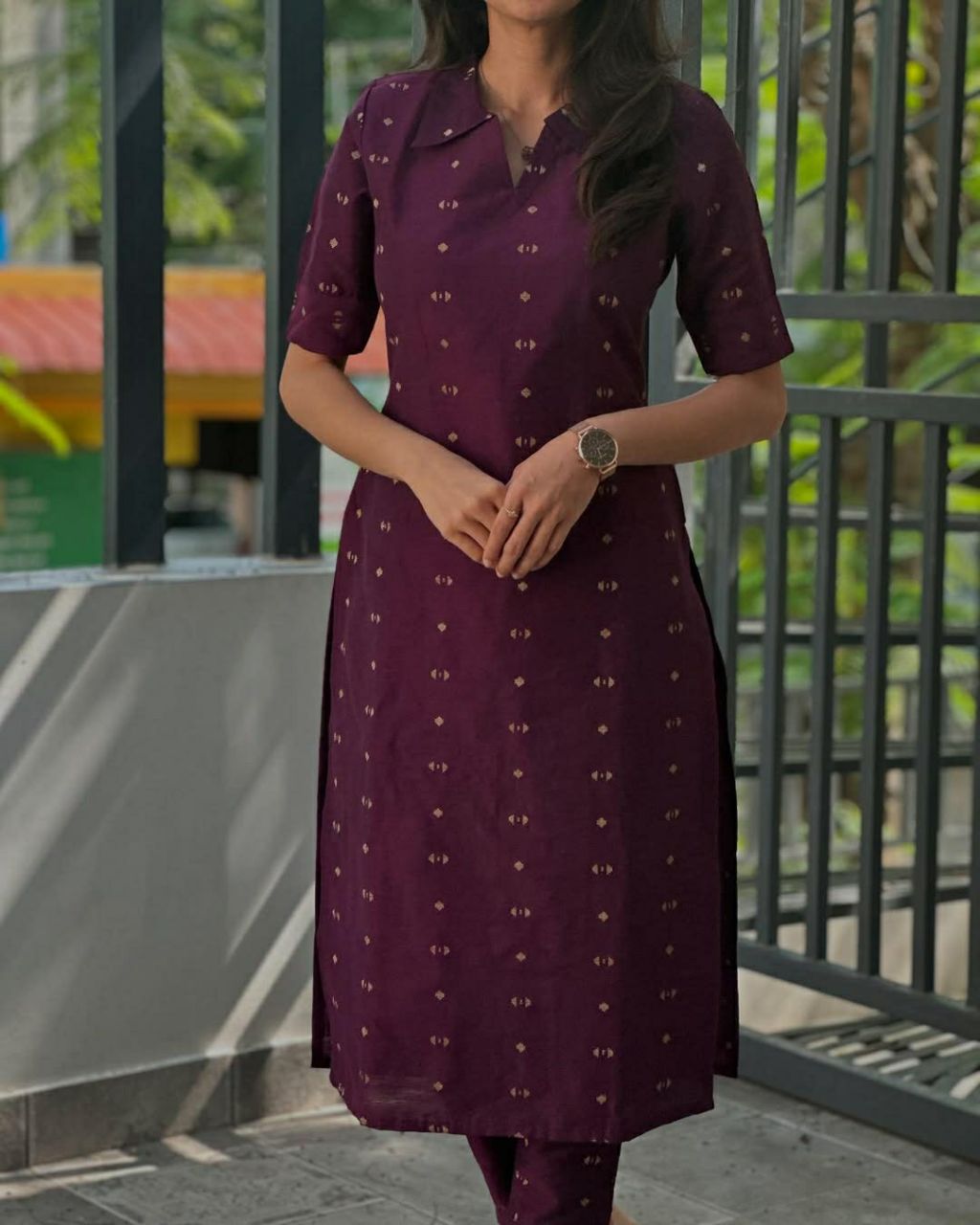 Cotton Kurthi pant set