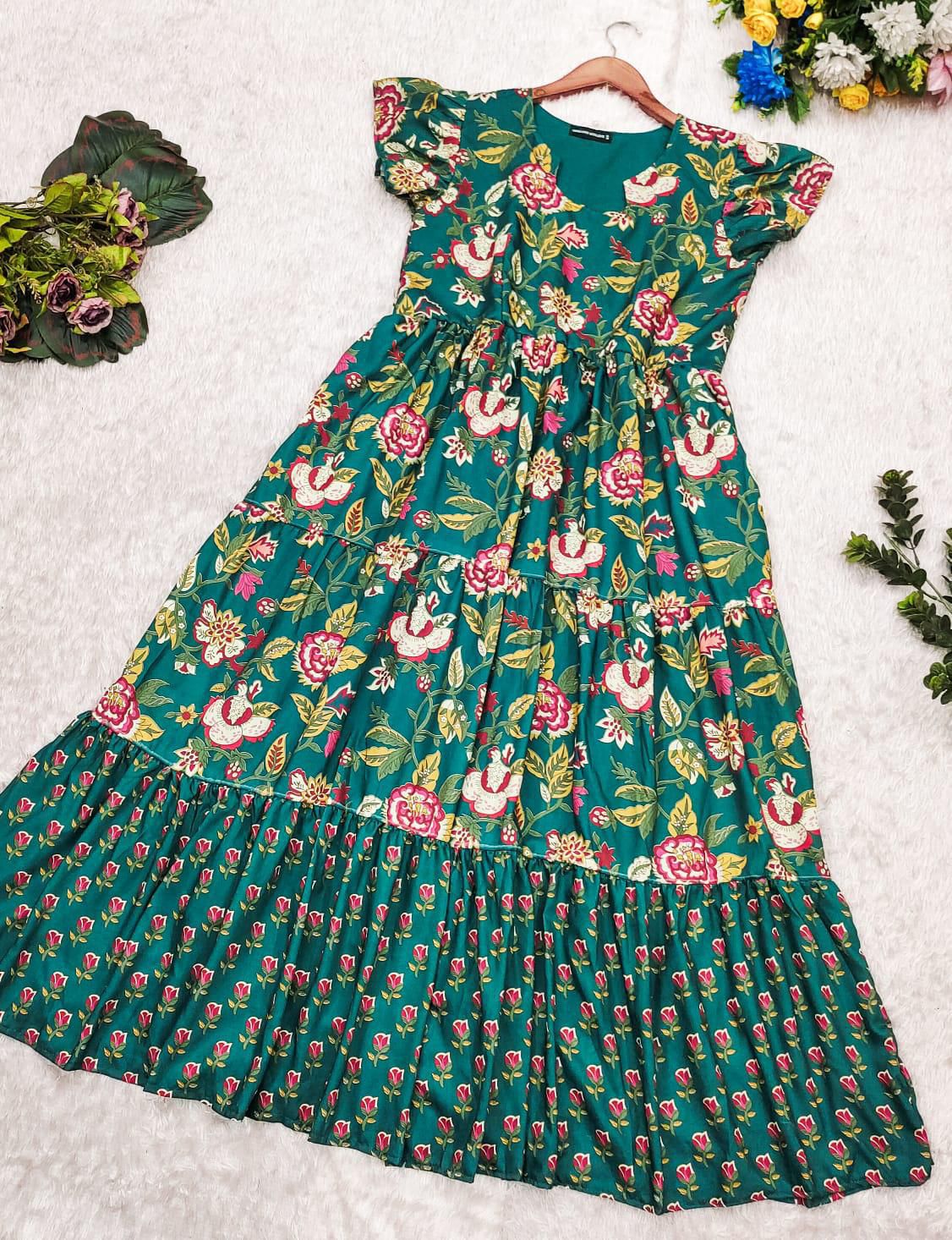 KOTHAI- Cotton Maxi