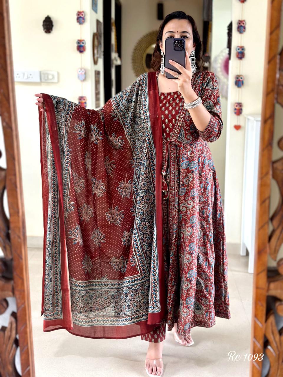 Cotton Anarkali suit