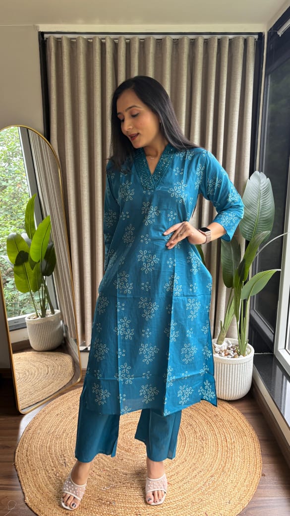 Jaipur Cotton Kurthi sets