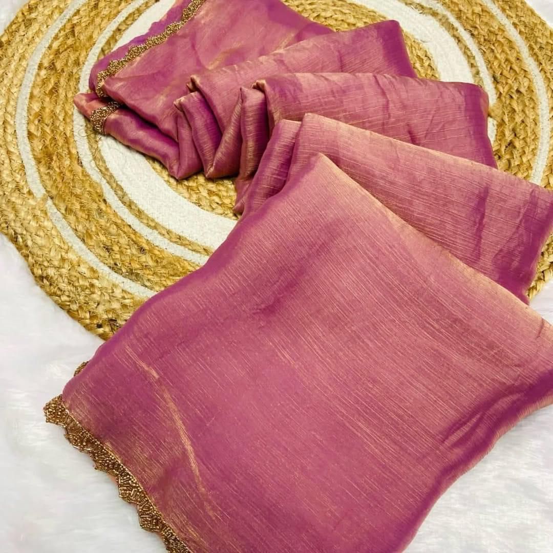 Chiffon Dual tone Saree