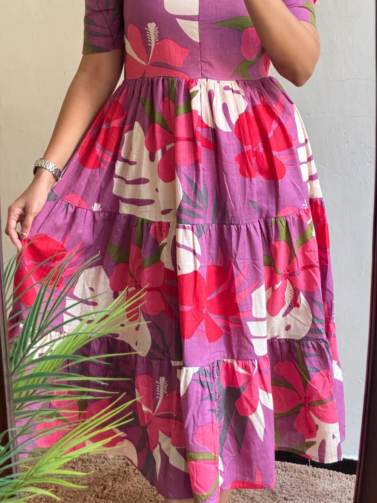 YALINA- Cotton Maxi