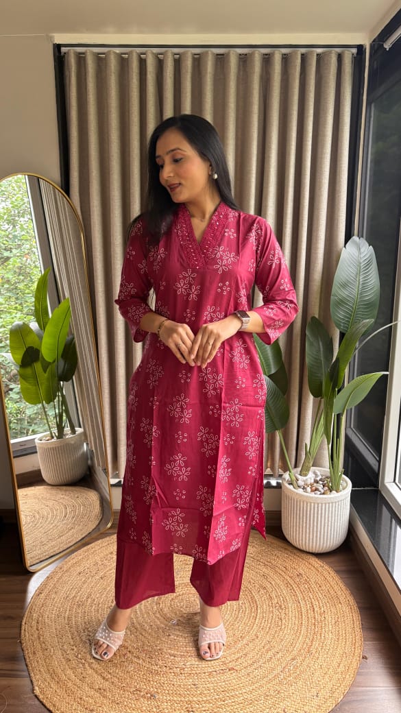 Jaipur Cotton Kurthi sets