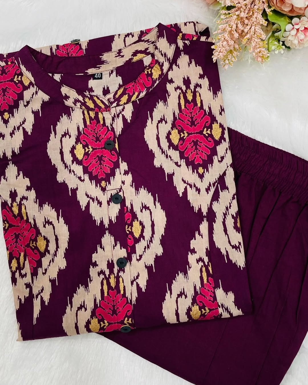 Premium Cotton Co-Ord Sets -BT010CS