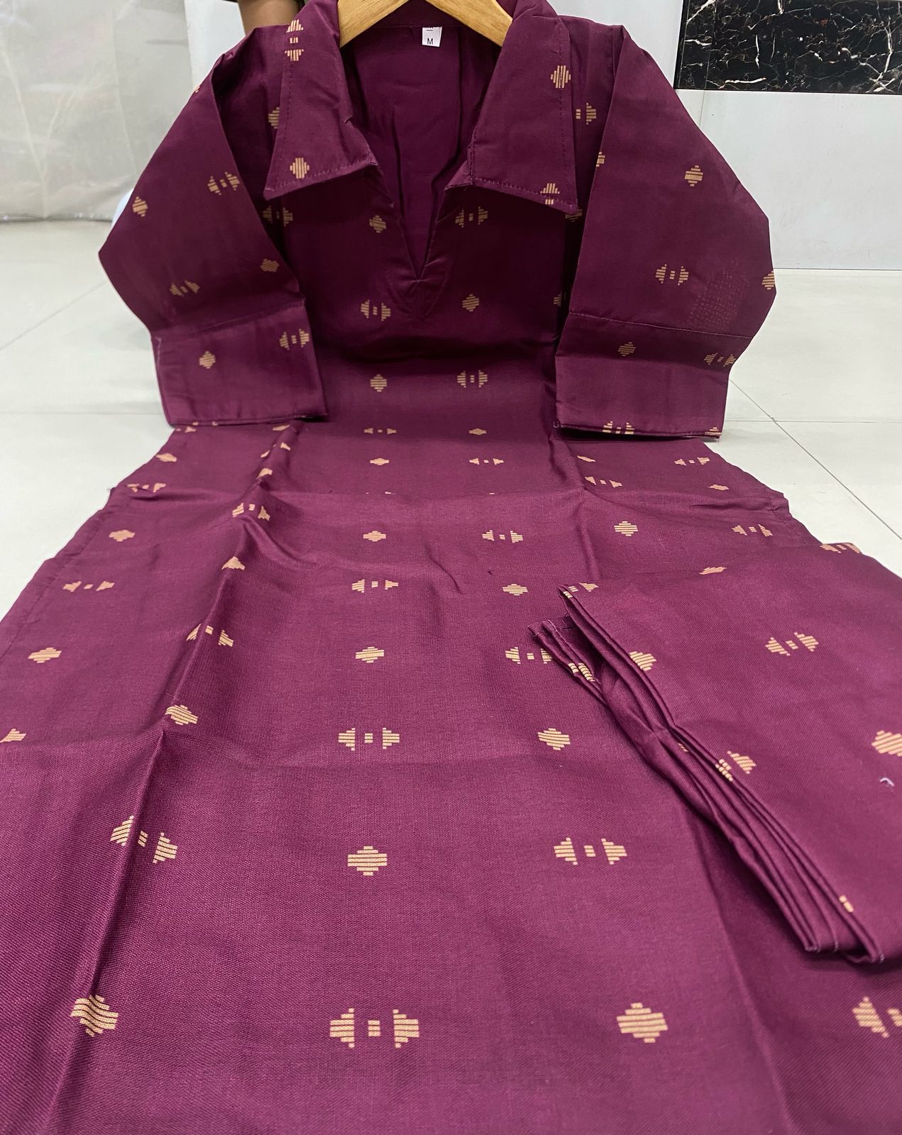Cotton Kurthi pant set