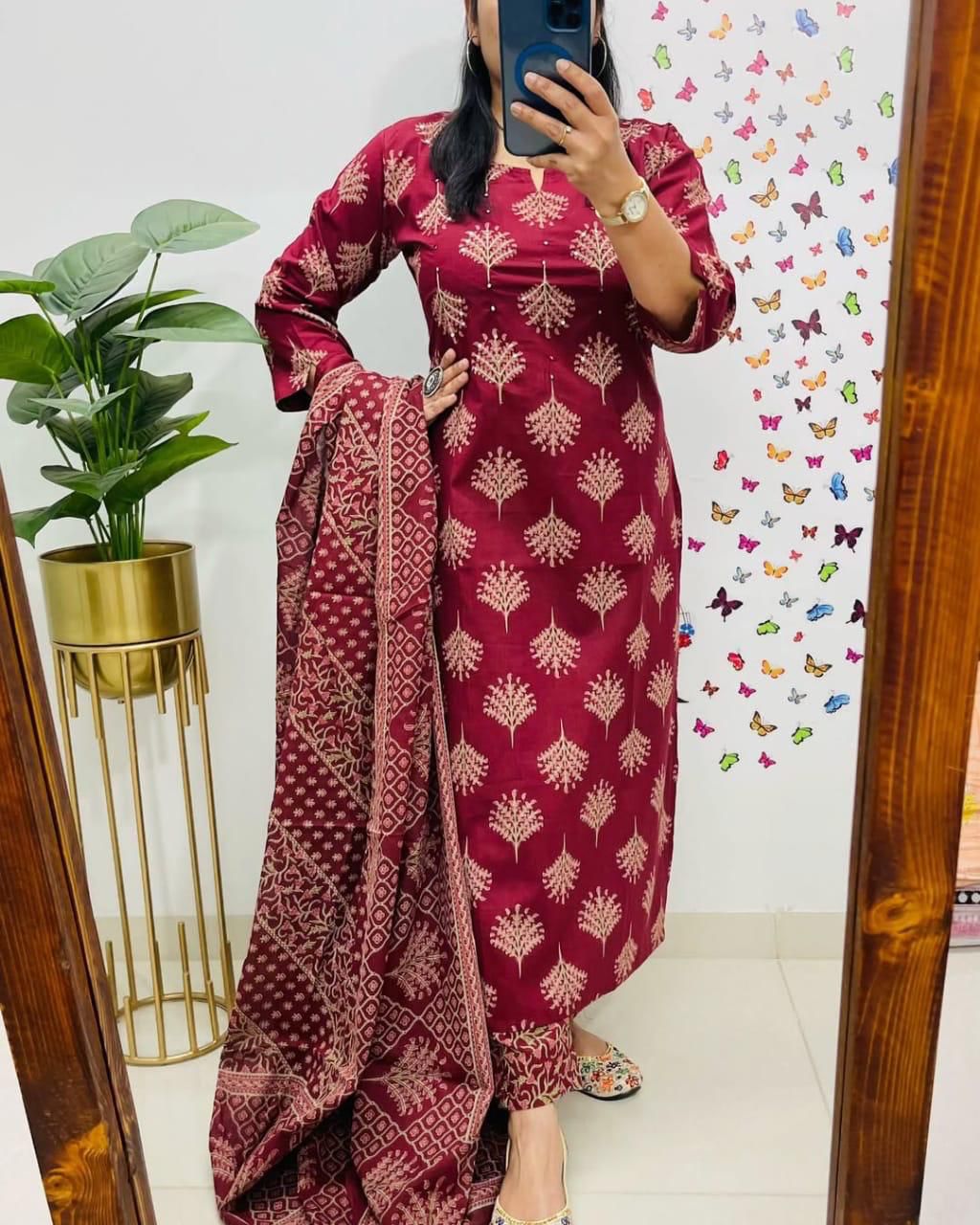 Premium Cotton salwar suits