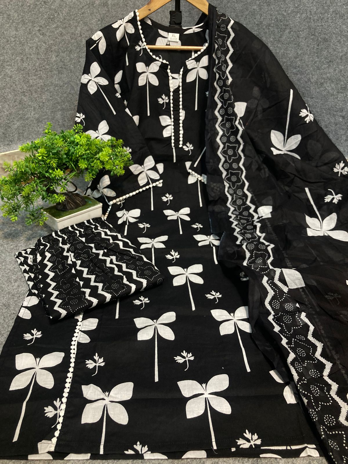 Jaipuri Cotton 3 peice sets - CS002