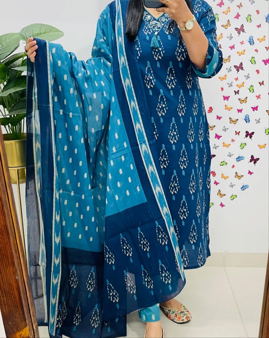 Premium cotton salwar suits