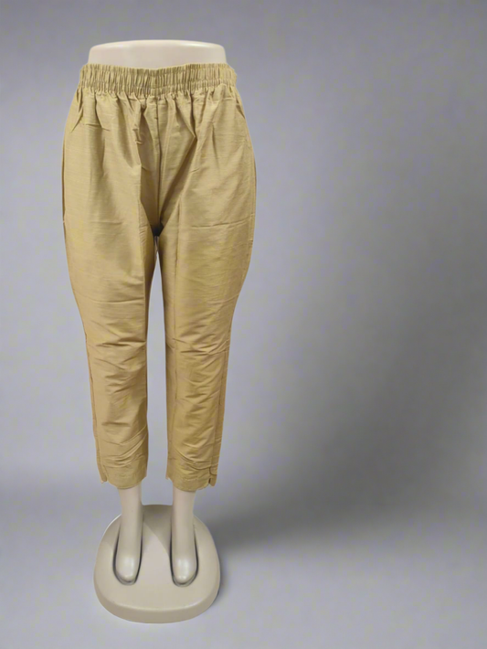 Metallic Pant - Gold