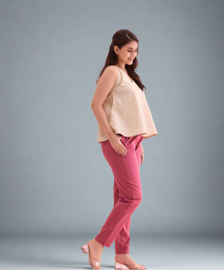 Cambric Cotton Pants