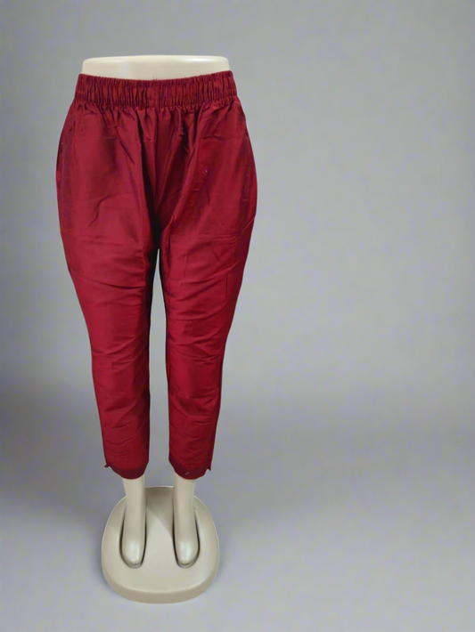 Metallic pant - marron