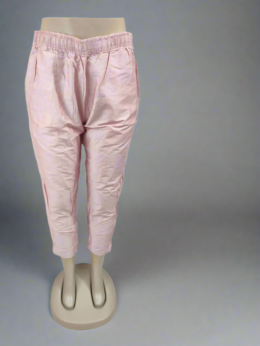 Metallic pant - rose gold