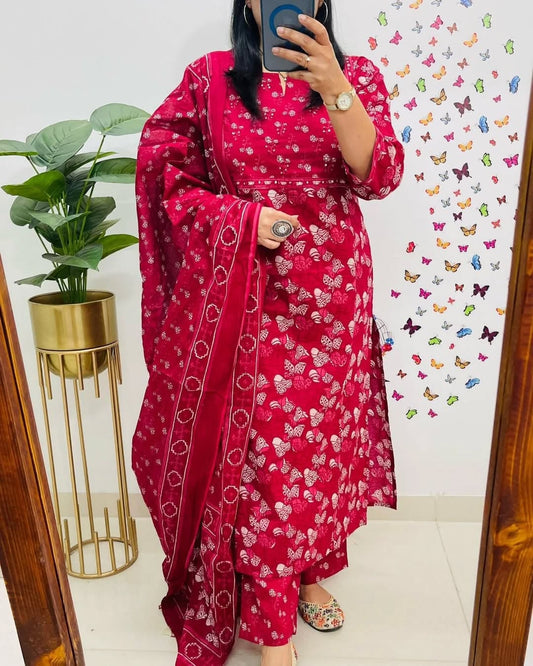 Premium cotton salwar suits