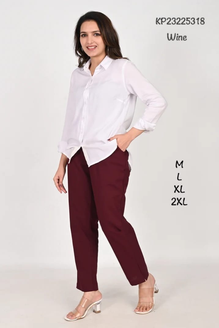 Linen Cotton Kurthi Pants