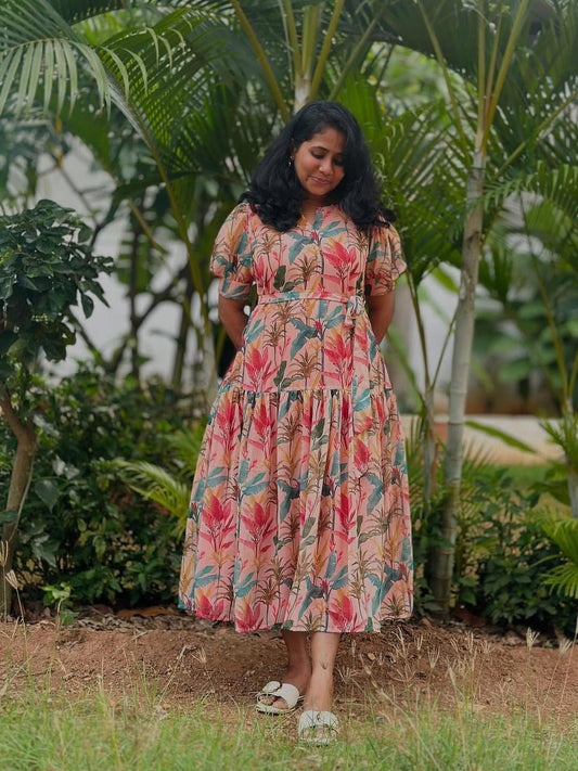 Georgette Maxi Gown
