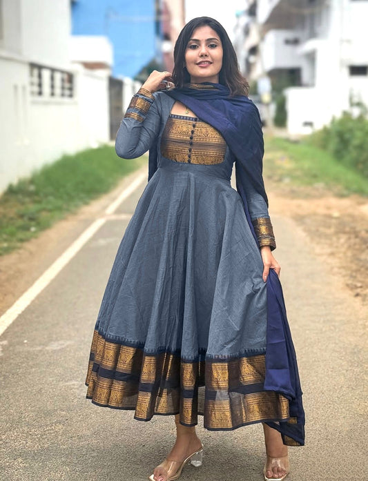 Silk Kurthi With Duppata