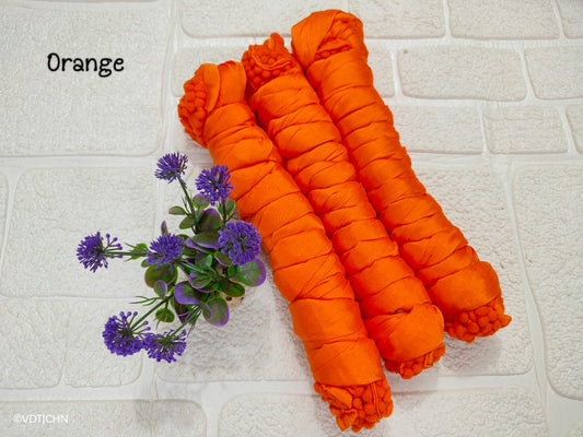 Shimmer Dupatta - Orange - BT041