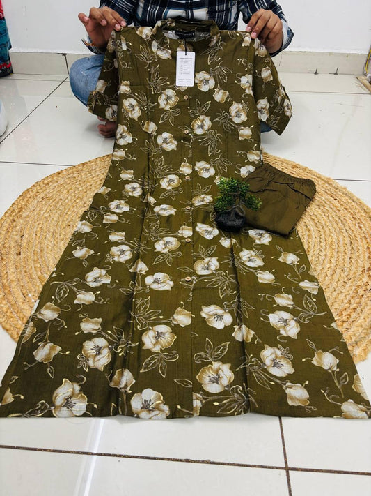 Kurthi with pant set