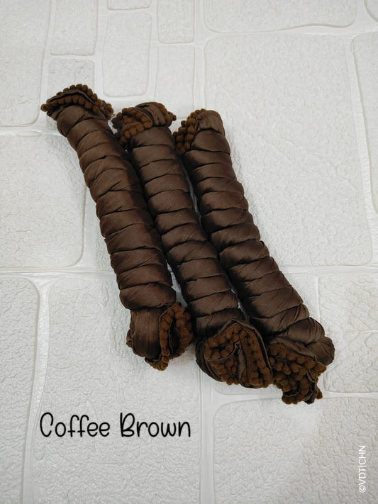 Shimmer Dupatta - Coffee Brown - BT048