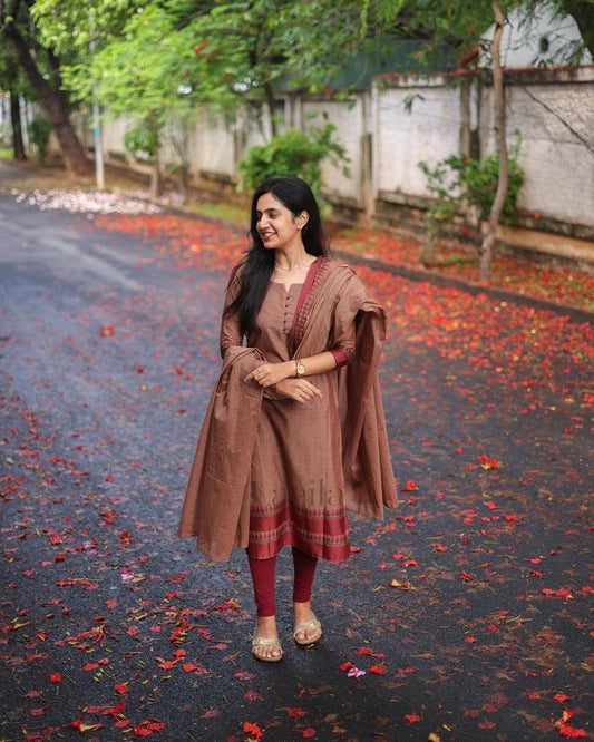 Chettinad Cotton Salwar sets ✨