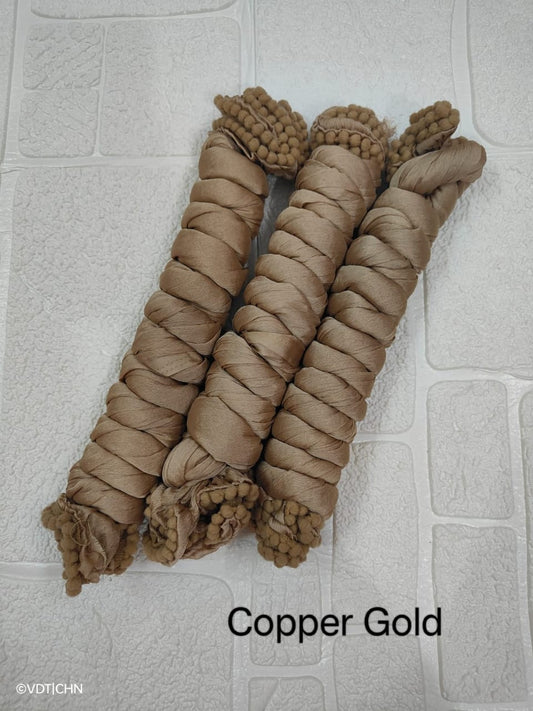 Shimmer Dupatta - Copper Gold - BT044