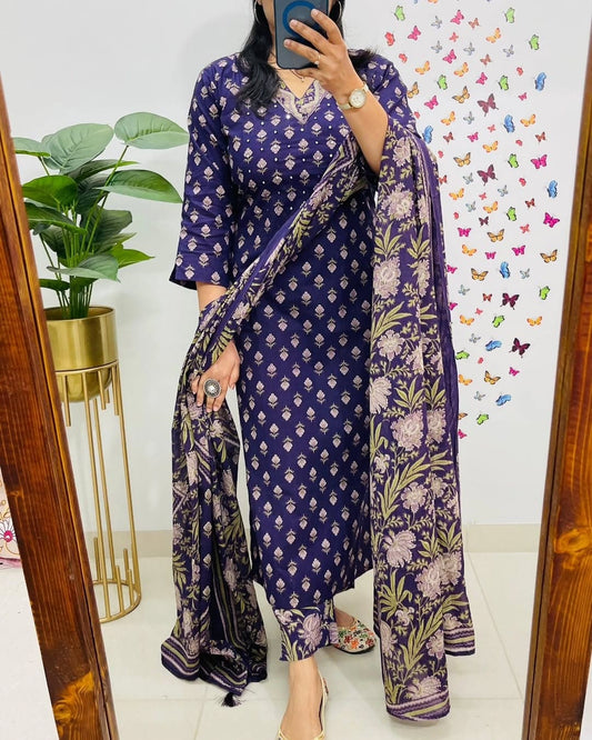 Premium cotton salwar suits