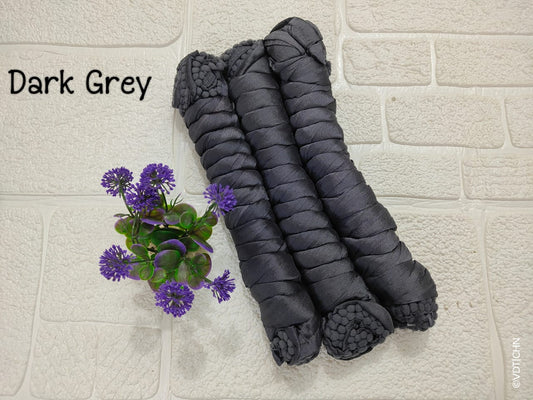 Shimmer Dupatta - Dark grey - BT039