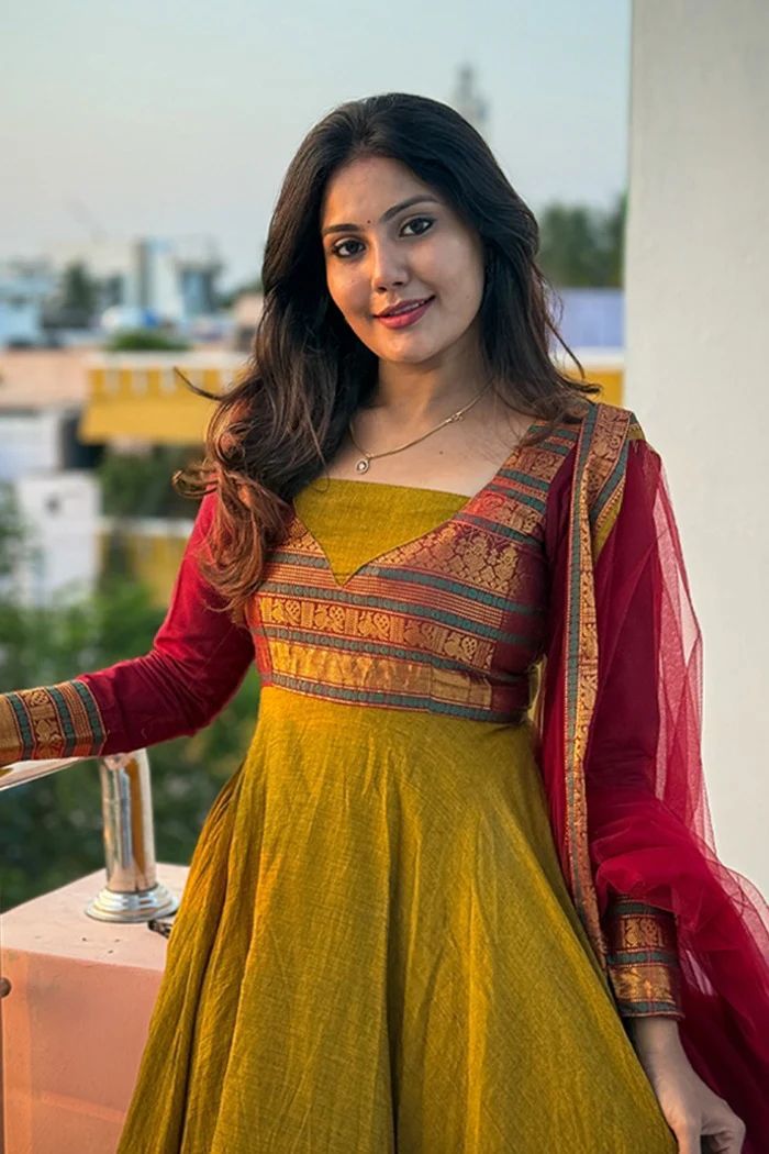 Silk Kurthi With Duppata