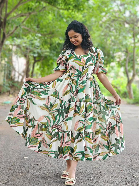 Georgette Maxi Gown