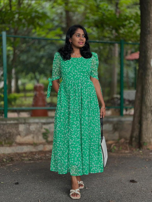 Georgette Maxi Gown
