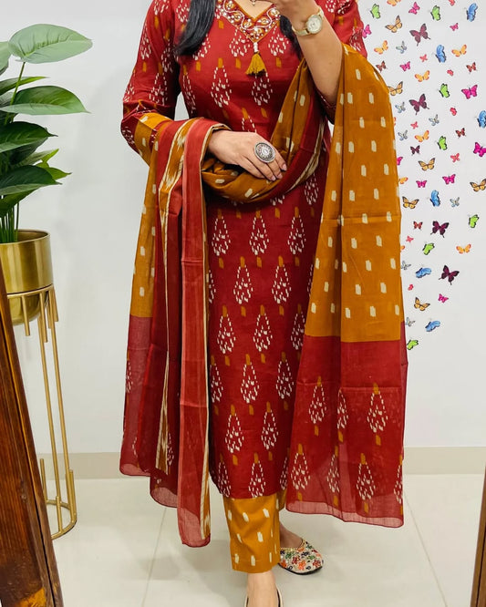 Premium cotton salwar suits